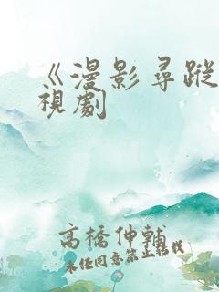 《漫影寻踪》电视剧