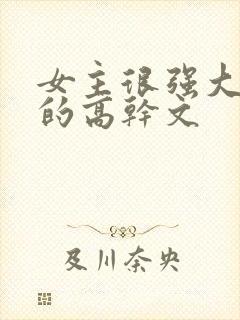 女主很强大从政的高干文