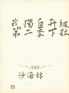 我独自升级漫画第二季下拉式