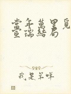 当年万里觅封侯宣瑞结局