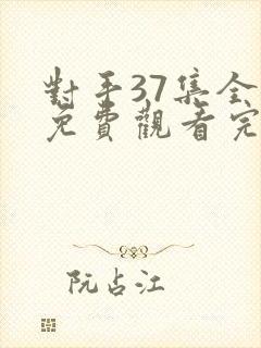 对手37集全集免费观看完整版高清