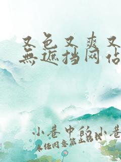 又色又爽又黄又无遮挡网站