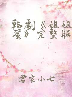 韩剧《姐姐的闺蜜》完整版