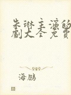 朱琳主演的电视剧大全免费观看