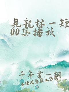 见龙林一短剧100集播放