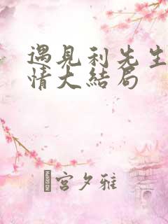 遇见利先生的爱情大结局