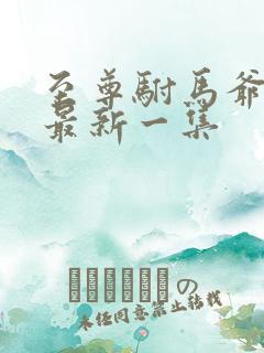 至尊驸马爷短剧最新一集