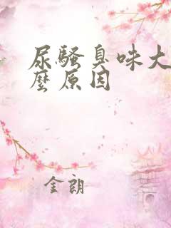 尿骚臭味大是什么原因