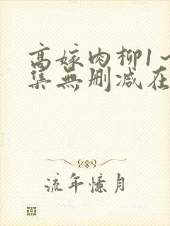 高嫁肉柳1～4集无删减在线看