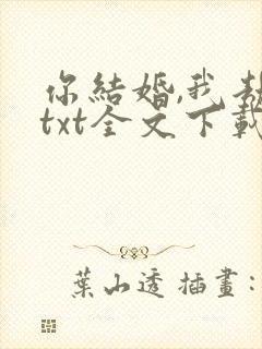 你结婚,我劫婚txt全文下载