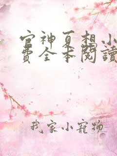 官神夏想小说免费全本阅读