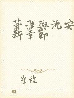 萧渊与沈安安最新章节