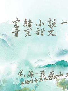 完结小说一口气看完甜文