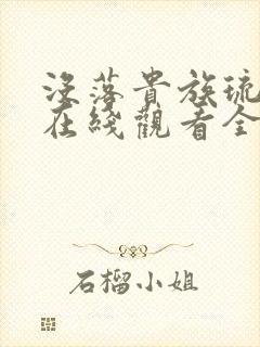 没落贵族琉璃川在线观看全集免费