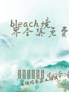bleach境界全集免费观看高清