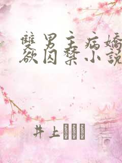 双男主病娇占有欲囚禁小说