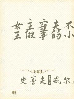 女主宠夫不让男主做事的小说