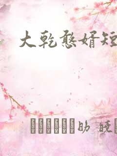 大乾憨婿短剧上