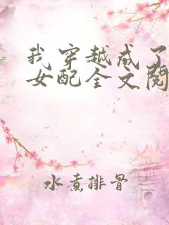 我穿越成了恶毒女配全文阅读