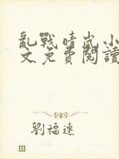 乱战晴岚小说全文免费阅读