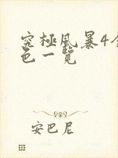 究极风暴4全角色一览