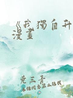 《我独自升级》漫画