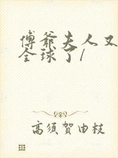 傅爷夫人又惊艳全球了/