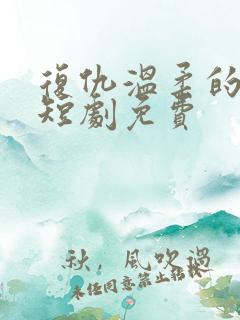 复仇温柔的女秘短剧免费