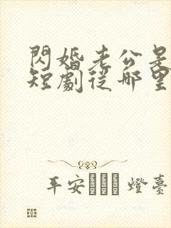 闪婚老公是总裁短剧从哪里看全片