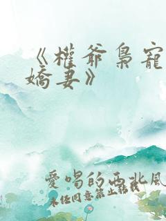 《权爷枭宠神秘娇妻》