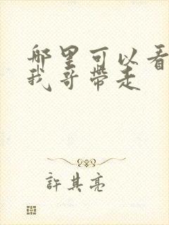 哪里可以看快把我哥带走