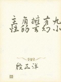 主角拥有九种属性的玄幻小说