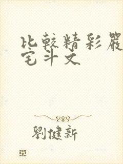 比较精彩严谨的宅斗文