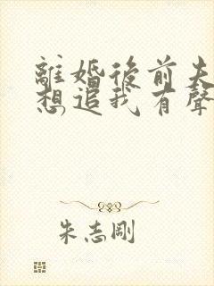 离婚后前夫总是想追我有声