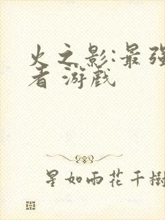 火之影:最强忍者 游戏