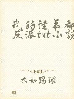 我的徒弟都是大反派txt小说下载