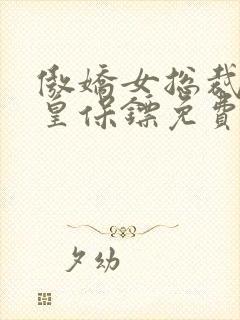 傲娇女总裁的医皇保镖免费观看全集