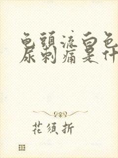 龟头流白色液体尿刺痛是什么病