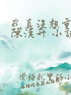 我真没想重生啊陈汉升 小说