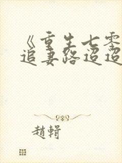 《重生七零团长追妻路迢迢》