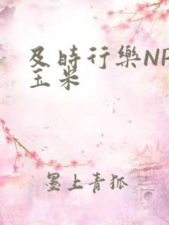 及时行乐NPH玉米