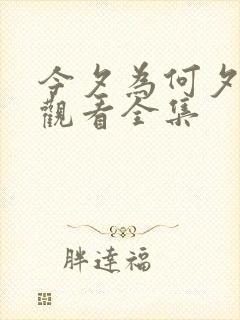 今夕为何夕免费观看全集