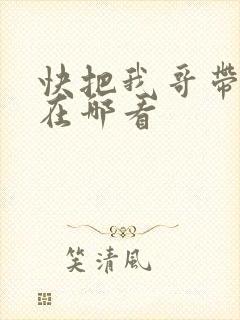 快把我哥带走能在哪看
