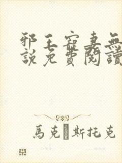 邪王宠妻无度小说免费阅读