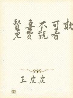 贤妻不可欺短剧免费观看