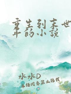 重生到末世前十年的小说