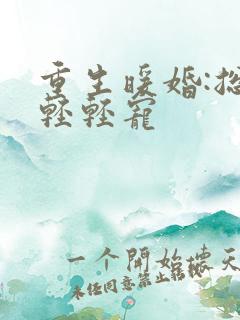 重生暖婚:总裁轻轻宠