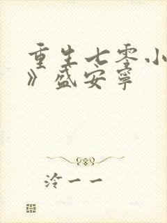 重生七零小辣媳》盛安宁