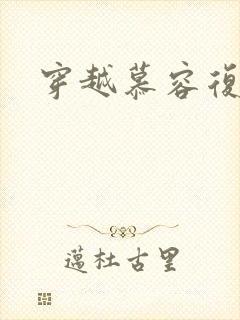 穿越慕容复小说