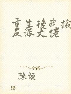 重生后我捡到了反派大佬